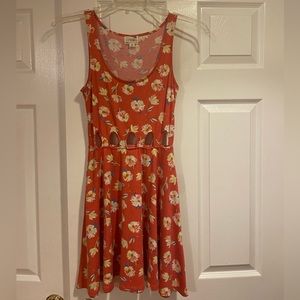 L.A. Hearts orange flower dress